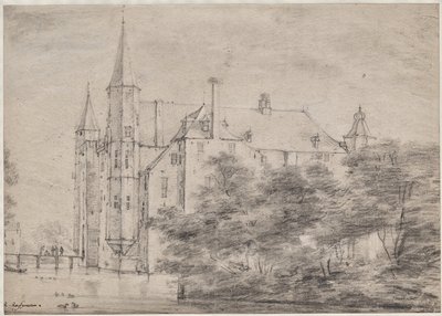 Schloss Zuylen bei Utrecht von Roelant Roghman