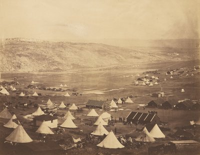 Kavallerielager, Blick Richtung Kadikoi. von Roger Fenton