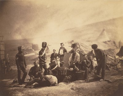 Kochhaus der 8. Husaren von Roger Fenton
