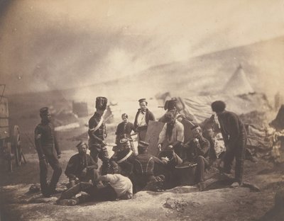 Kochhaus der 8. Husaren von Roger Fenton
