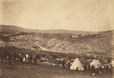 Lager der Pferdeartillerie von Roger Fenton