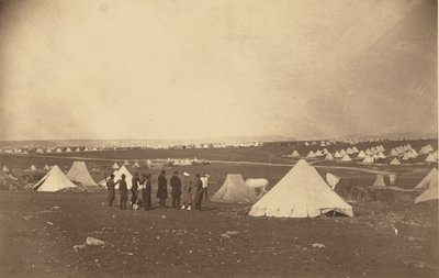 General Bosquets Quartiere mit Blick auf Mackenzie Farm von Roger Fenton