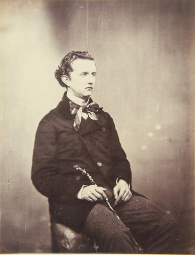 Prinz Nikolaus Wilhelm von Nassau 1832-1905, 1854 von Roger Fenton