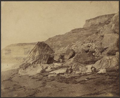 Rocken End (Blick nach Westen), Isle of Wight von Roger Fenton
