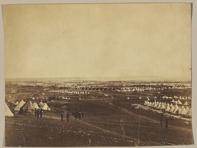 Das alliierte Lager vor Sebastopol von Roger Fenton