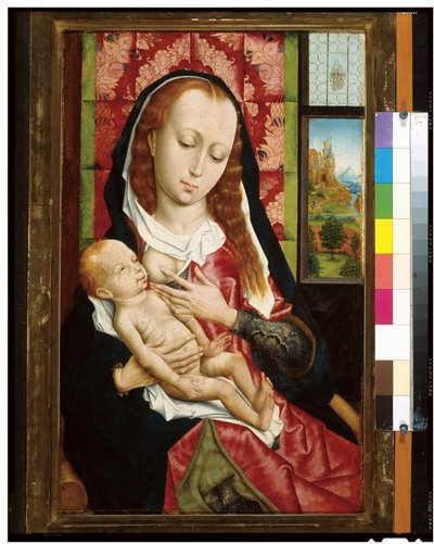 Die Jungfrau und das Kind, ca. 1480 von Rogier van der Weyden