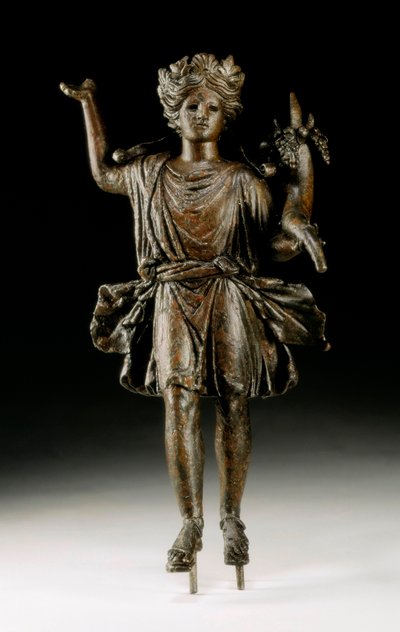 Figur mit Füllhorn von Roman