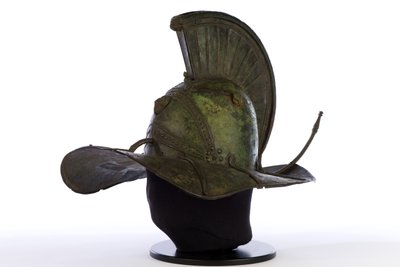 Helm für einen Gladiator (Bronze) von Roman