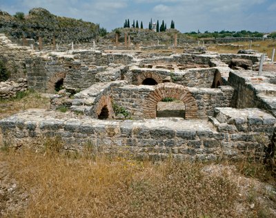 Überreste der römischen Stadt von Roman