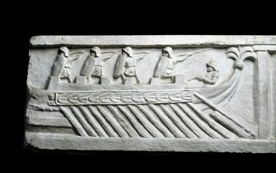 Ein Kriegsschiff von Roman Roman