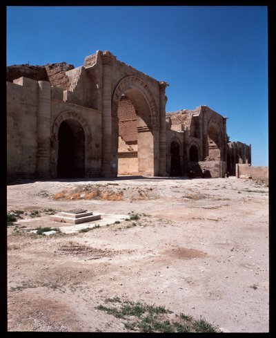 Ansicht des römischen Tempels von Roman Roman
