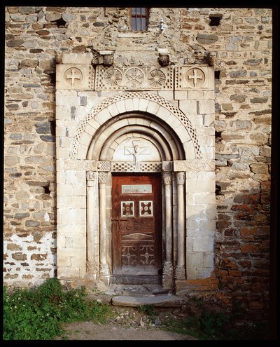 Portal der Kirche von Romanesque