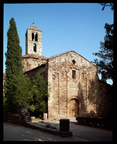 Ansicht der Kirche von Romanesque