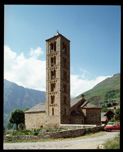 Ansicht der Kirche von Romanesque