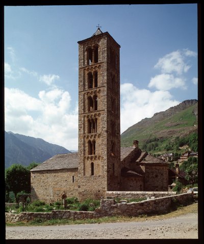 Ansicht der Kirche von Romanesque