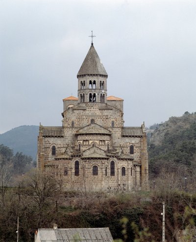 Ansicht der Kirche von Romanesque