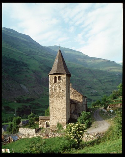 Ansicht der Kirche von Romanesque