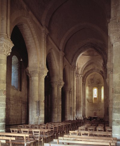 Ansicht der Nordapsis von Romanesque