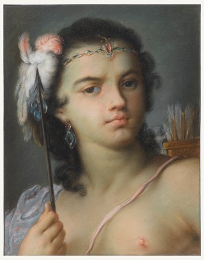 Personifikation von Amerika von Rosalba Carriera