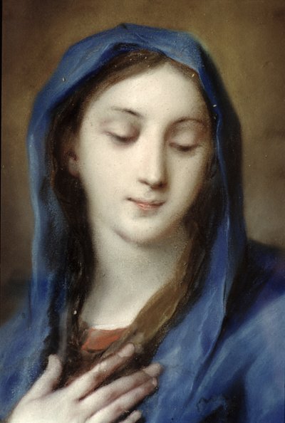 Madonna aus der Kapelle von Rosalba Giovanna Carriera