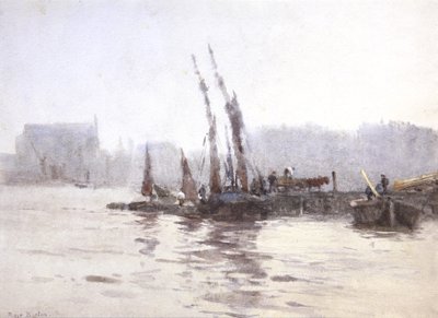 Entladen der Lastkähne von Rose Maynard Barton