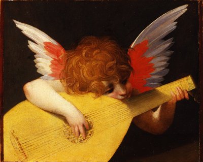 Musikalischer Engel, 1521 von Rosso Fiorentino