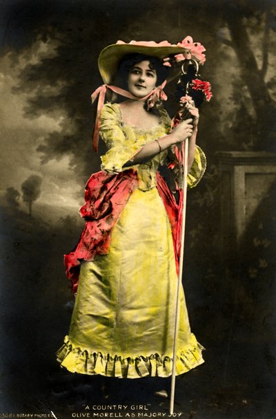 Olive Morell, Schauspielerin, 1903 von Rotary Photo