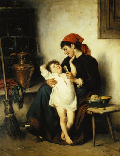 Badezeit von Rudolf Epp
