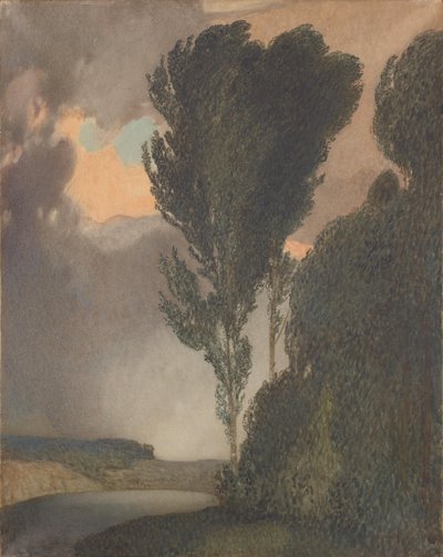 Gewitterlandschaft von Rudolf Jettmar