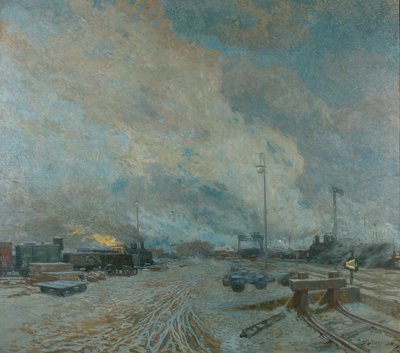 Frachtenbahnhof von Rudolf Quittner
