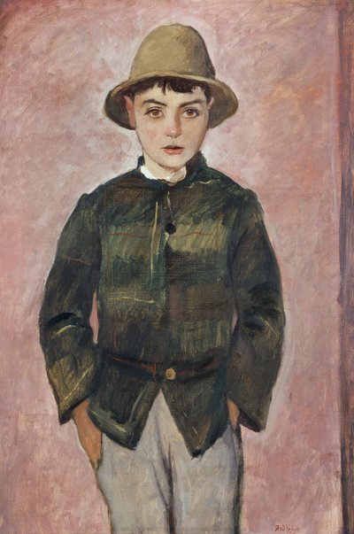 Landjunge, um 1928 von Rudolf Vejrych