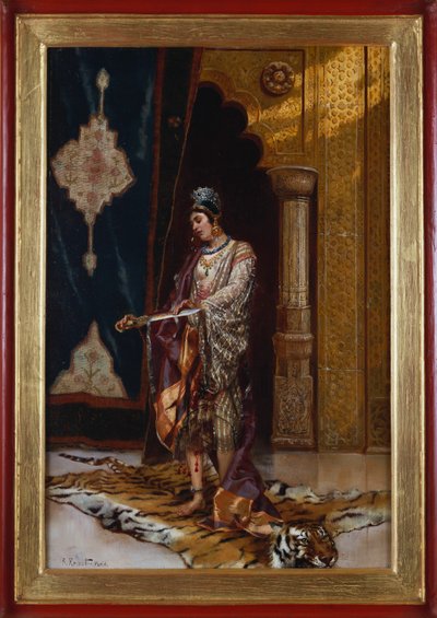 Eine Odaliske von Rudolphe Ernst