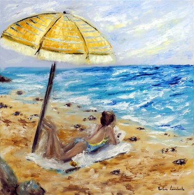 Strandtag, 2022 von Ruslana Levandovska