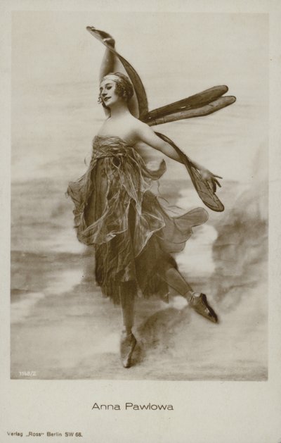 Anna Pawlowa, russische Primaballerina von Russian Photographer