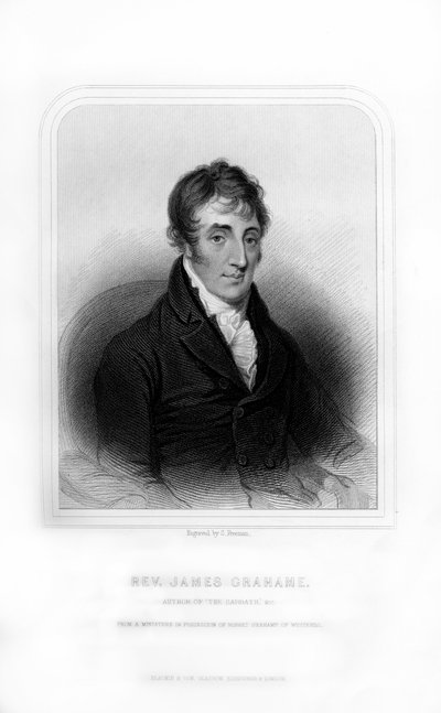 Reverend James Grahame, schottischer Dichter, 1870 von S. Freeman