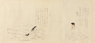 Die sechsunddreißig poetischen Unsterblichen (Sanjurokkasen), 1824 von Sakai Hoitsu