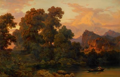 Italienische Landschaft von Salomon Corrodi