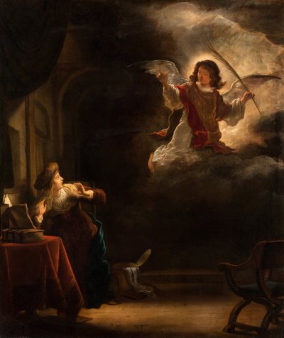 Die Verkündigung, 1655 von Salomon Koninck