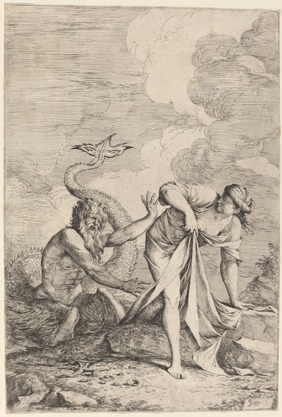 Glaucus und Scylla von Salvator Rosa