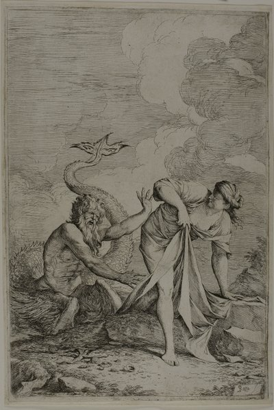 Glaucus und Scylla von Salvator Rosa