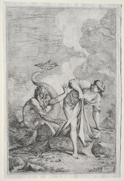 Glaucus und Scylla von Salvator Rosa