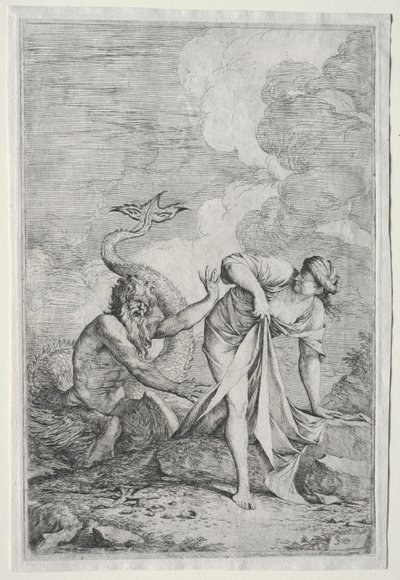 Glaucus und Scylla von Salvator Rosa