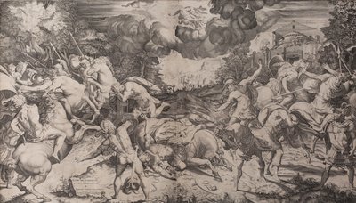 Die Bekehrung des Heiligen Paulus, 1545 von Salviati