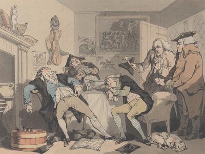 O Tempora, O Mores!, 1799 von Samuel Alken