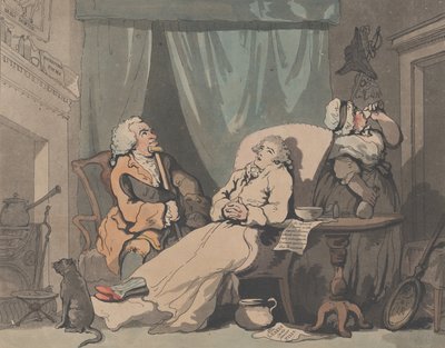 Der Junggeselle, 28. Dezember 1787 von Samuel Alken