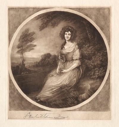 Mrs. Sheridan, 19.-20. Jahrhundert von Samuel Arlent Edwards