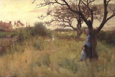 Das Gänsemädchen von Samuel Henry William Llewelyn