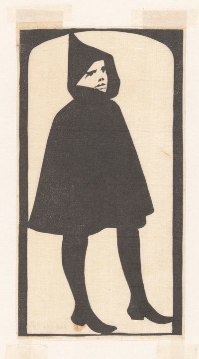 Jaapje mit Umhang von Samuel Jessurun de Mesquita