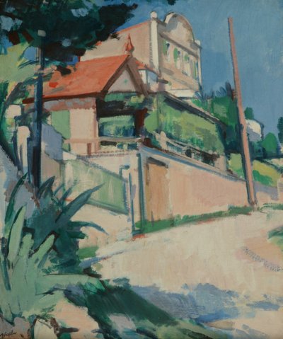 Der Aloe-Baum von Samuel John Peploe