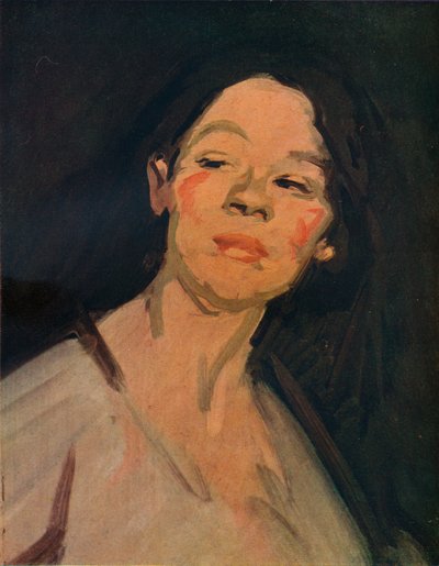 Die Zigeunerin, ca. 1900 von Samuel John Peploe